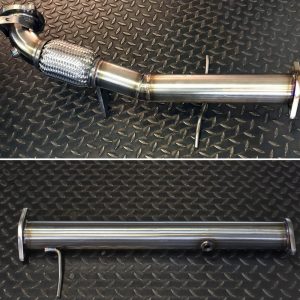 Stainless 2.5″ – 3.0″ De-Cat Downpipe KIT Ford Focus II RS 2.5T